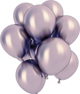 Saténové balóny METALLIC LAVENDER LILA matné BOHO