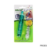 Korekčná páska + zadarmo náplň OVAL QJR-506 CLICK, biela