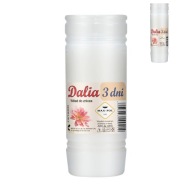 Max Pol Vložka do sviečky DALIA 3, doba horenia: 3 dni