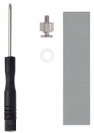 Skrutka pre M.2 SSD disk, vzdialenosť 2,5mm + Thermopad + skrutkovač