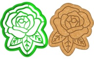 VEĽKONOČNÁ formička Vykrajovačka na perníčky EASTER Flower Rose 8cm