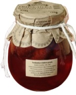 Jahoda v sirupe Light 270g BRUSPOL