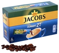 Jacobs instantná káva 2v1 v 10 vrecúškach