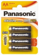 Alkalické batérie Panasonic LR06/AA 4 kusy