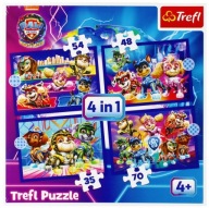 Puzzle 4v1. Tlapková patrola. Hrdinovia na záchranu