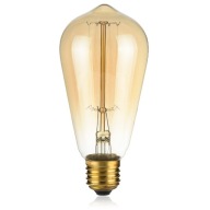 E27 LED žiarovka 10W = 80W retro edison