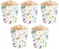 Popcorn boxy snacks Dinosaurs dino 5 kusov