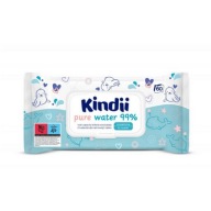 Vlhčené obrúsky Kindii Pure Water 60 ks.
