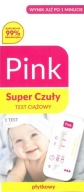 RUŽOVÝ SUPER TEHOTENSKÝ TEST. CITLIVÝ VÝSLEDOK 2 DNI PO