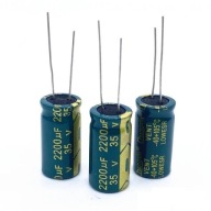 Kondenzátor 2200uF-35V 2200uF/35V 13X20 lowESR 105C