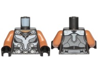 Lego New Torso Pearl Dark Grey Female Armor Valkyrie 973pb4686c01