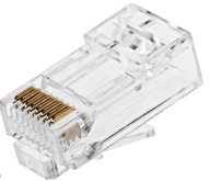 Modulárna zástrčka RJ45 pre IP kamery - 1 ks
