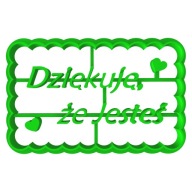 PLESŇA Vykrajovač na perník DEN MATIEK DEŇ OTCOV Otec matiek Ďakujeme, že ste tu