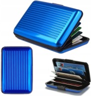 POUZDRO PEŇAŽENKY HLINÍKOVÉ KARTY DOKUMENTY STOP RFID