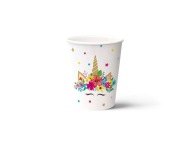 Jednorožec narodeninové poháre 250 ml 8 ks.
