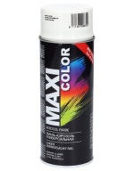 MAXI COLOR akrylový lak 9010 biely pol 400ml