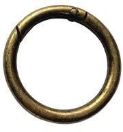 SHAKEL otváracie krúžky na kabelky 30mm Antique