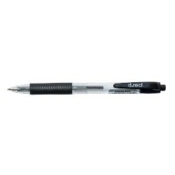 Lantu automatické guľôčkové pero, čierne, 0,7 mm