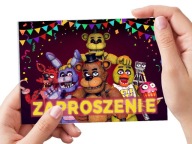 PÄŤ NOCÍ NA FREDDYHO POZVANIE NA NARODENINY DIEŤAŤA + OBÁLKA ZDARMA