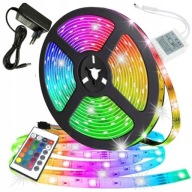 VODEODOLNÝ SMD LED PÁS 5M RGB FAREBNÝ + DIAĽKOVÉ OVLÁDANIE