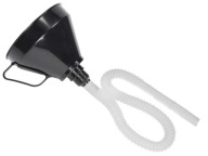 lievik s ohybnou hadicou 530 mm, miska 165 mm