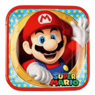 Super Mario taniere 23 x 23 cm / 8 ks.