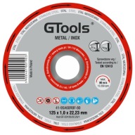 Kovový disk / Inox 125x1,0mm GTools GT-CD125
