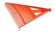 HRABLE NA LÍSTIE CANADIAN RABBERS 430 mm PLAST