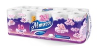Almusso CLOUD 20 roliek Toaletný papier 3 VRSTVA BIELY 12m MEGA SILNÝ