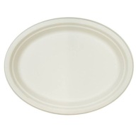 OVÁLNE TANIERE Z BIO CUKROVEJ TRSTINY 26X19 CM