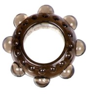 Gélový prsteň na penis guľôčky Tickler Ring