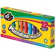 Plastelína Ako Astra 12 farebná plastelína