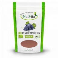 Mleté hroznové jadierka OPC BIO Ekologický LDL Antioxidant 150g NatVita