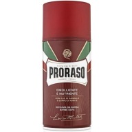 Proraso pena na tvrdé fúzy ČERVENÁ 300ml