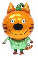 FÓLIOVÝ BALÓN NARODENINOVÉ MAČIATKO CAT-O-CIES VEĽKÁ BUDOVA NA HÉLIUM