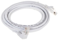 Patchcord RJ45/3,0-PK/W biely kat.5e 3,0m