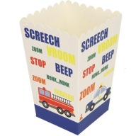 POPCORN BOXES CARS CARS dekorácia 6ks D