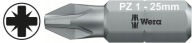 WERA 855/1 Z Bit Hrot PZ1 Pozidriv PZ 1 25mm 1ks