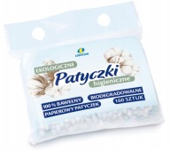 EKO HYGIENICKÉ TYČINKY NA KOZMETICKÉ UŠI 160 ks