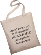 EKO BAVLNENÁ TAŠKA DARČEK DEŇ UČITEĽOV 440
