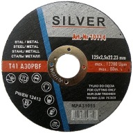 Kovový rezací kotúč 125x2,5mm SILVER
