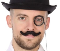 MUSTACHE + MONOKLOVÉ RETRO 20. OKULIARE PRE PÁNSKÝ OUTFIT