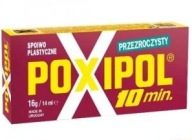 Poxipol dvojzložkové transparentné lepidlo 14 ml