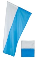 Mariánska zástava (modro-biela) kostolná zástava 115x70cm