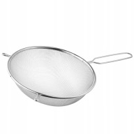 Kuchynské sitko, hlboké sitko, oceľ, cedník, 26 cm