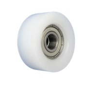 Plastový valček s ložiskom, priemer 40 mm, priemer 10 mm