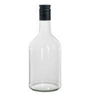 SKLENENÁ FĽAŠA NA VÍNO WHISKY 700ml S viečkom