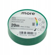 PVC IZOLAČNÁ PÁSKA 19MM 20M ZELENÁ mäkká