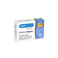Rapesco pozinkované sponky 26/6mm (1000 ks)