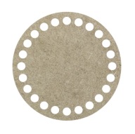 Základňa košíka, kruh, priemer 10cm, 3mm HDF doska